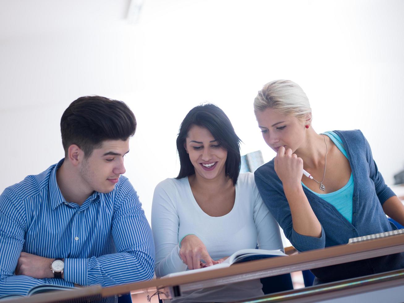 students group  study photo