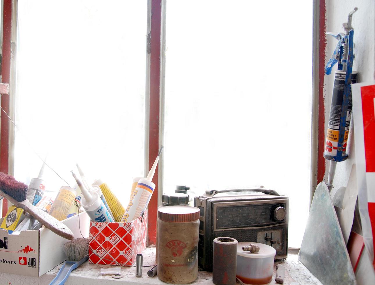 tools on desk photo