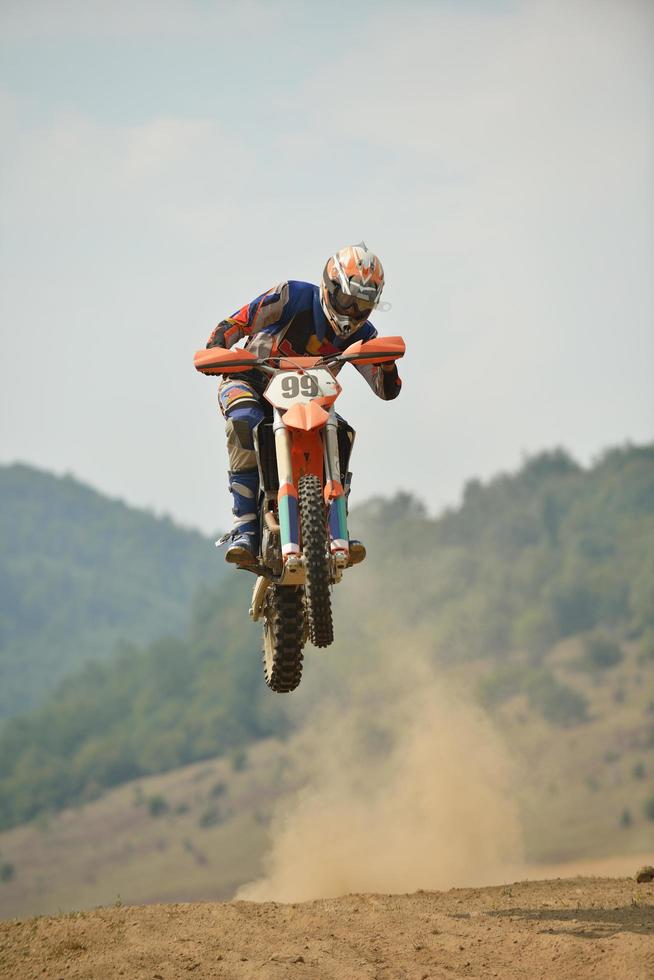 Motocross bike view photo