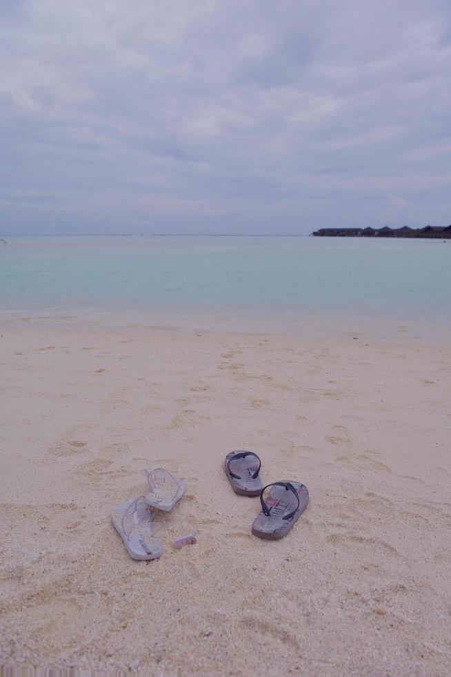 Tropical beach view photo