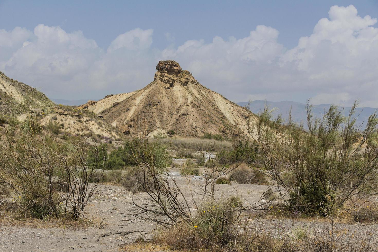 mountain in the tavernas desert photo