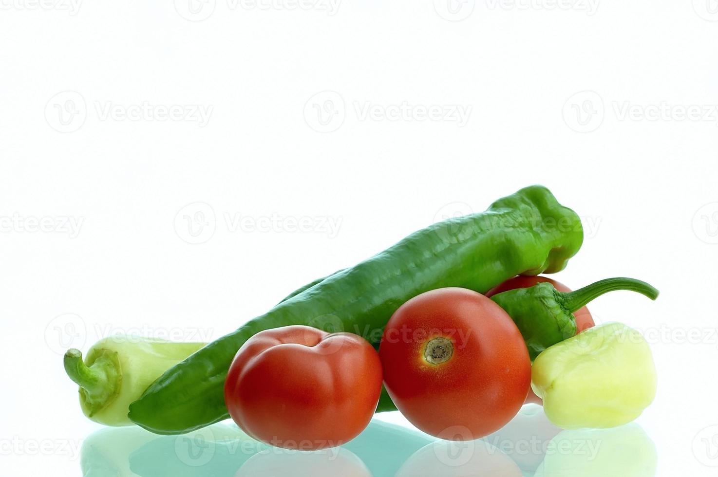 tomatoes and peppers photo