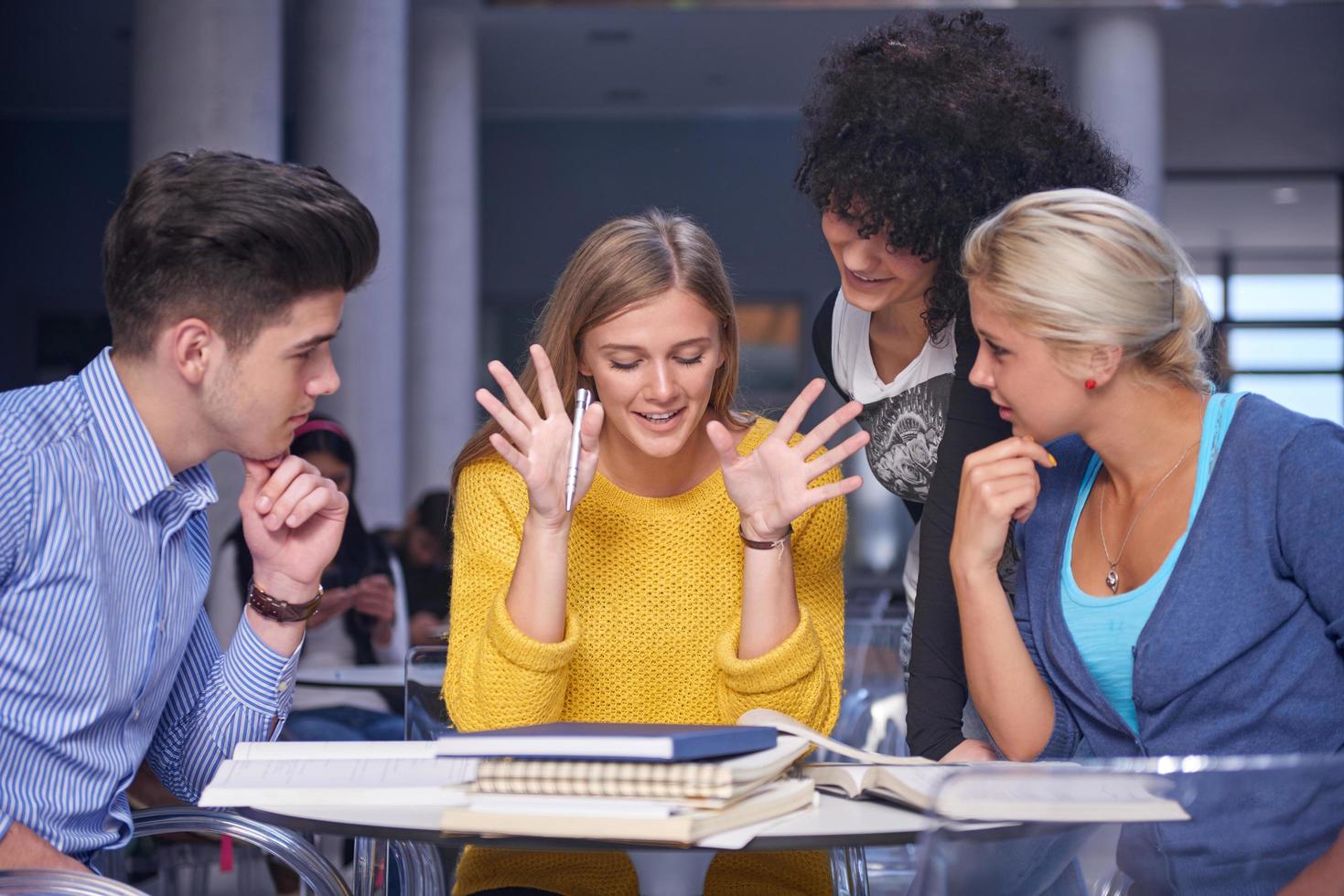 students group  study photo