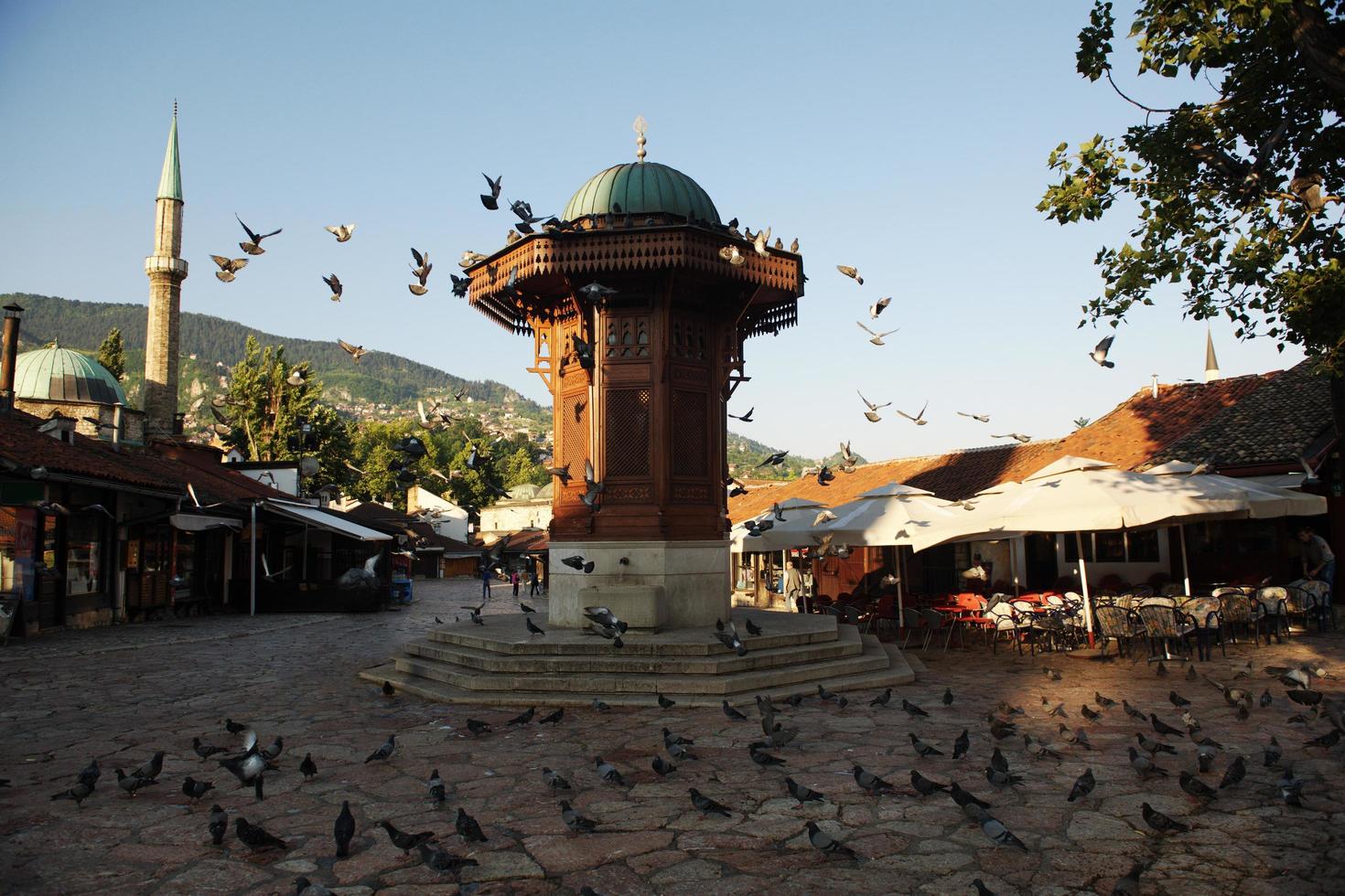 sarajevo city in bosnia photo