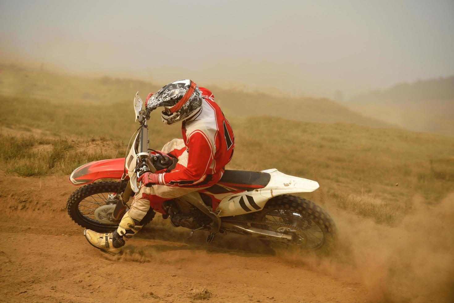 motocross bike view photo