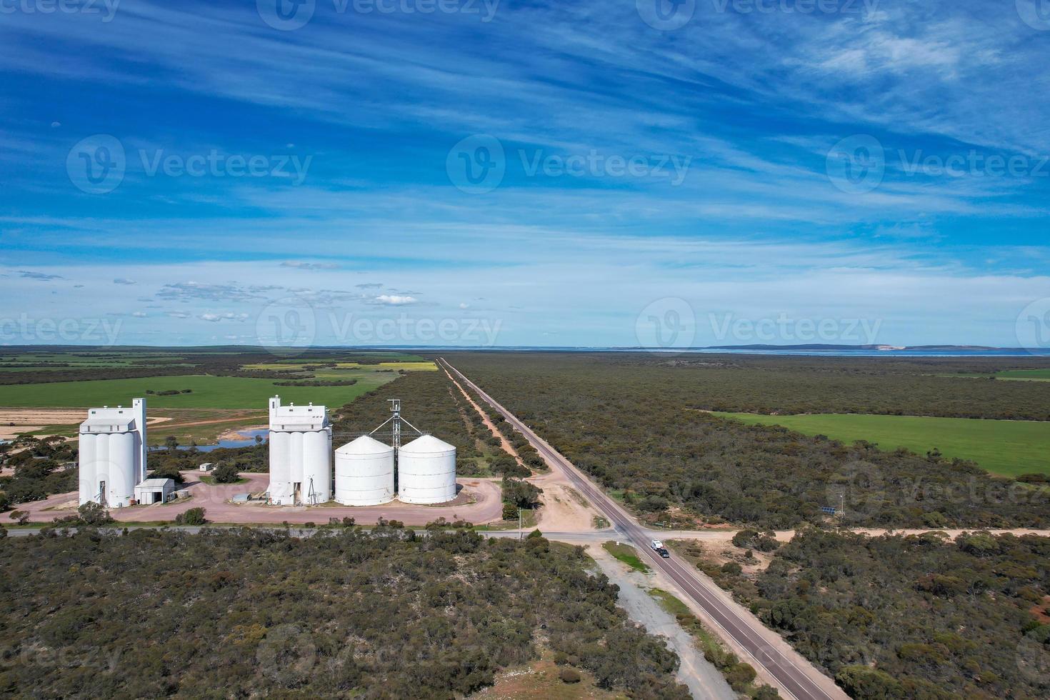 Weetra Silos, Eyre Peninsula, South Australia photo