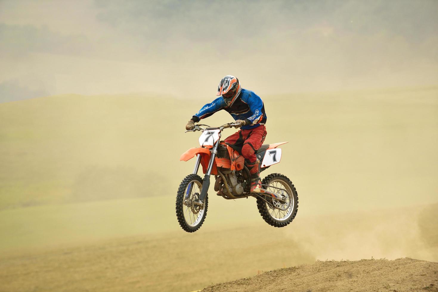 motocross bike view photo