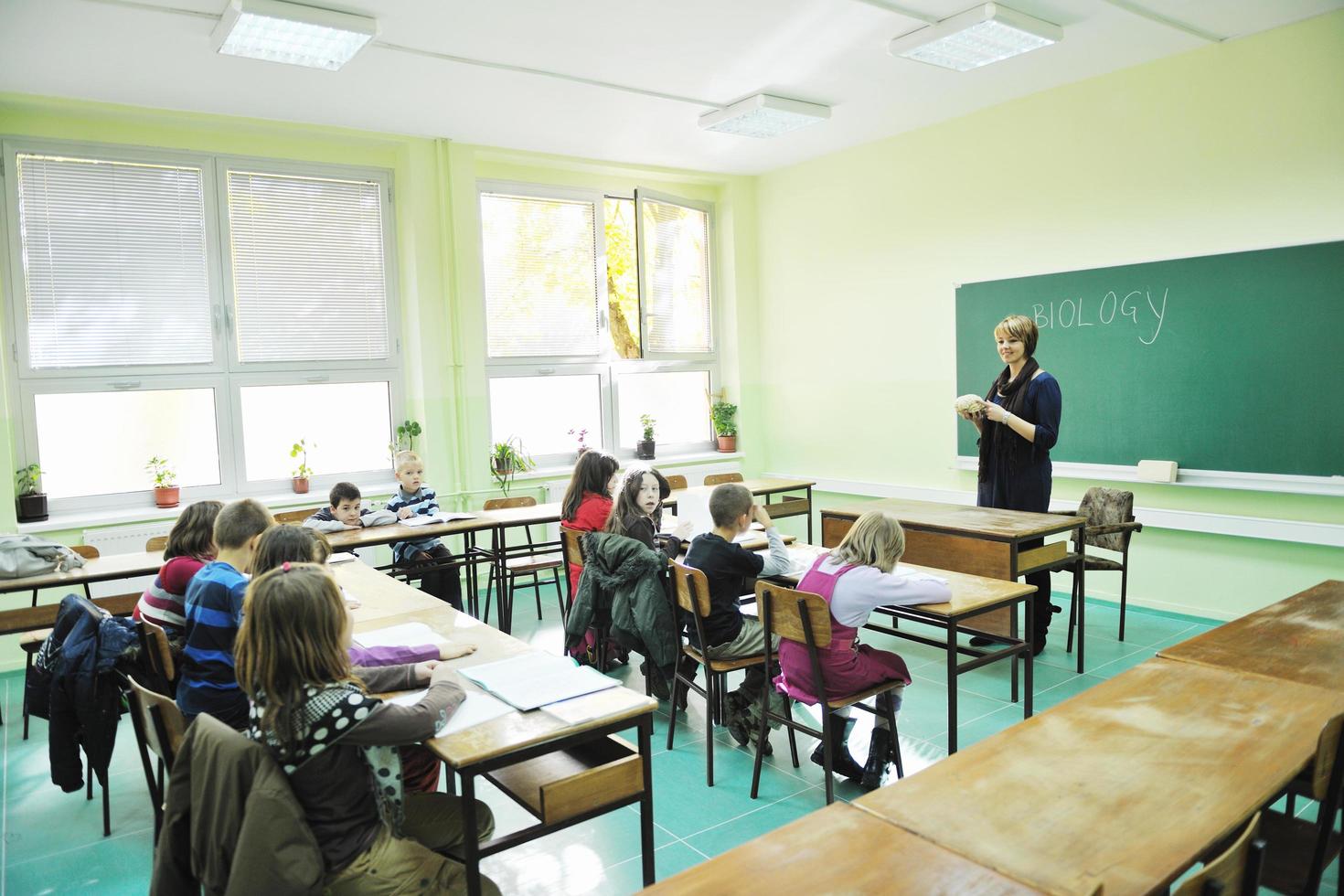 aprender biologia en la escuela foto