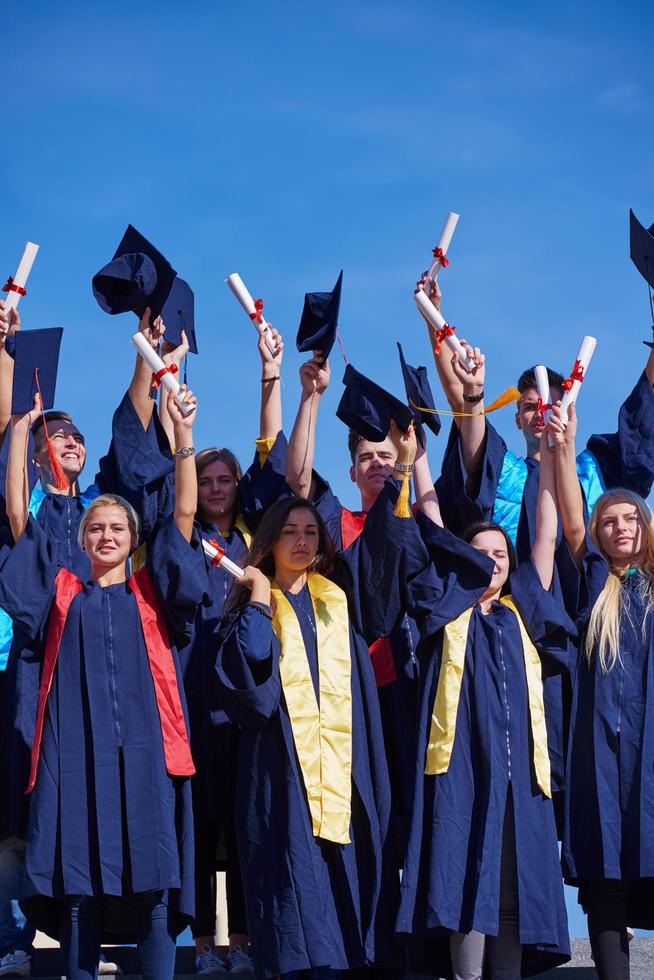 high school graduates students photo