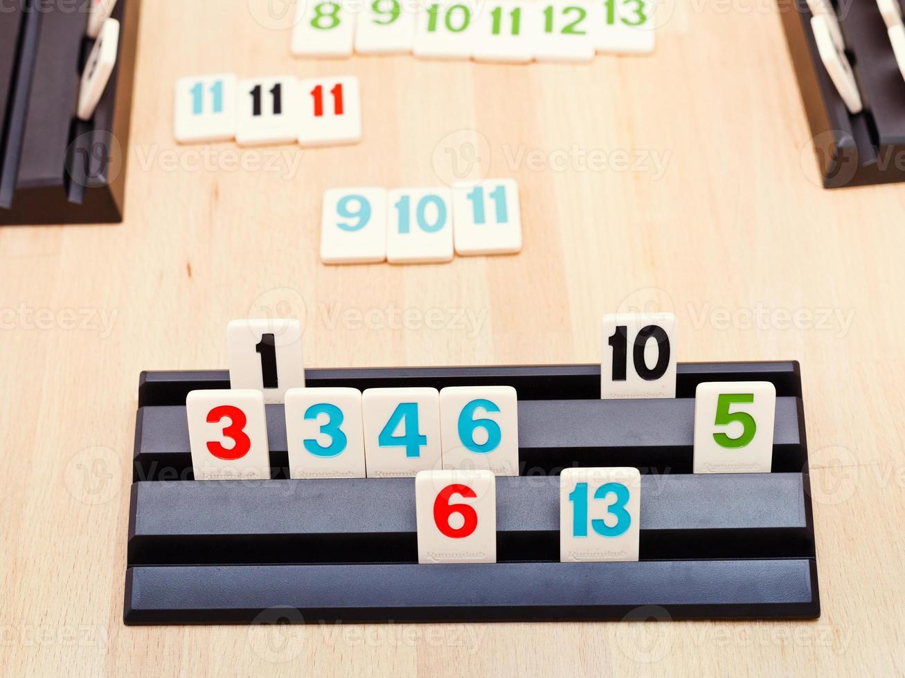 playing rack of Rummikub board game 11925335 Stock Photo at Vecteezy