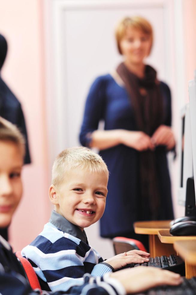 it education with children in school photo