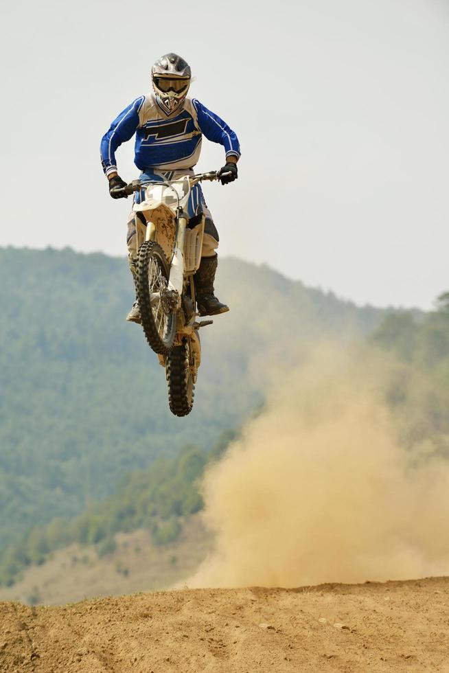 Motocross bike view photo