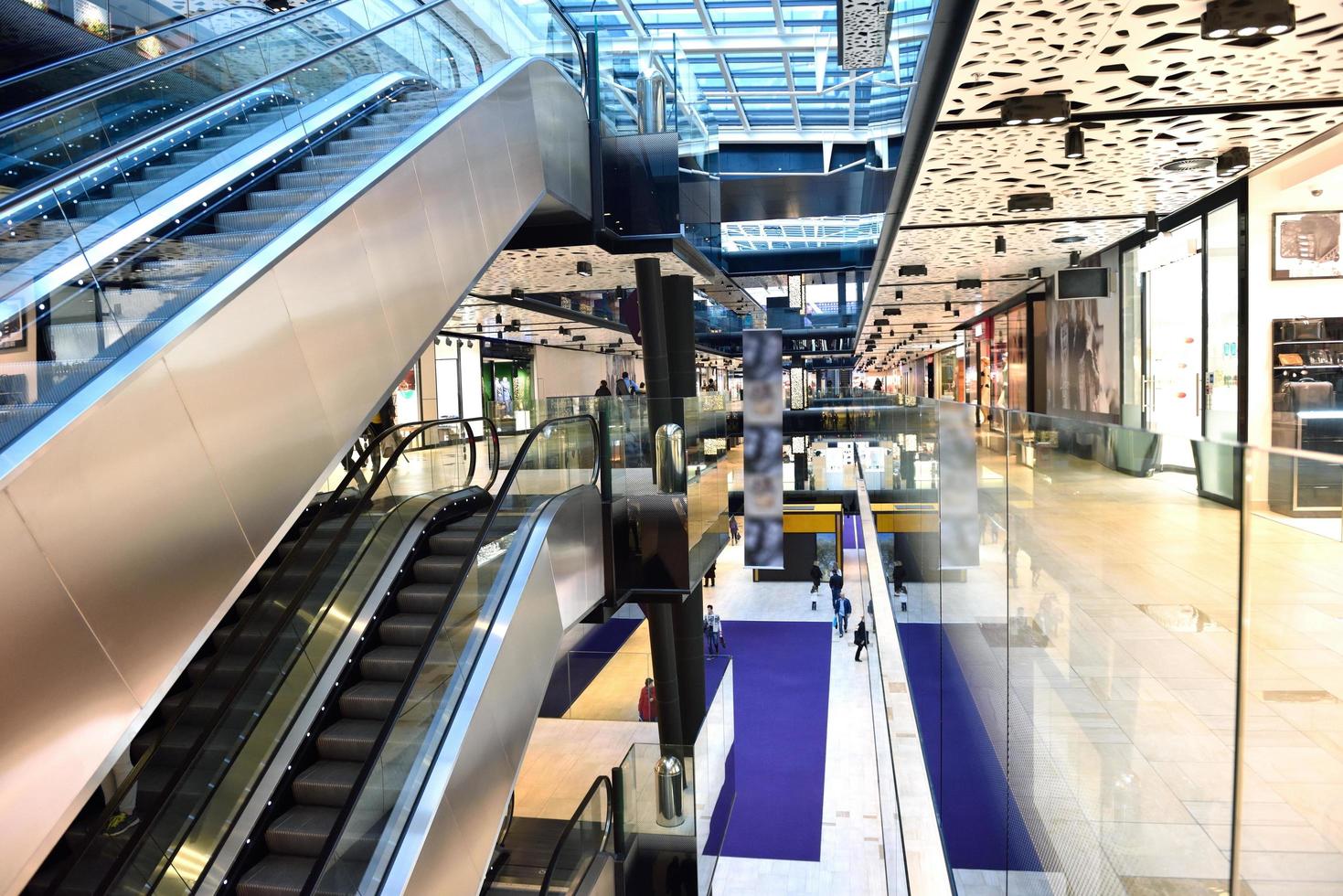 Sweden, 2022 - Shopping mall interior photo