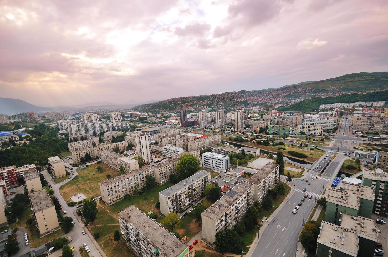 Sarajevo cityscape view 11927080 Stock Photo at Vecteezy