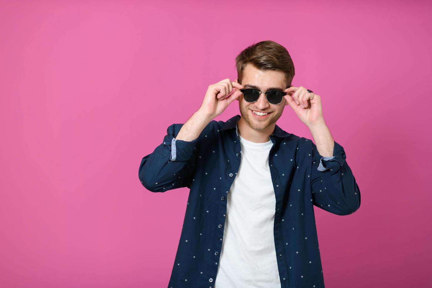 Portrait of a young man photo