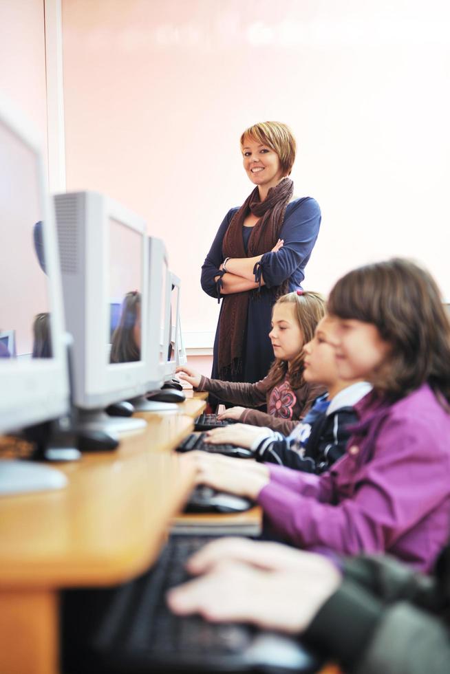 it education with children in school photo