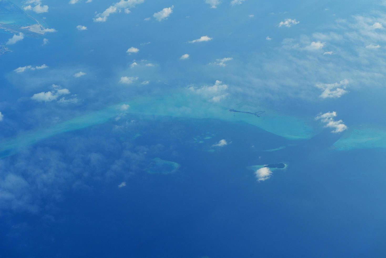 Tropical beach view photo