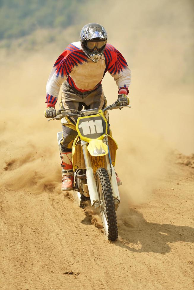 Motocross bike view photo