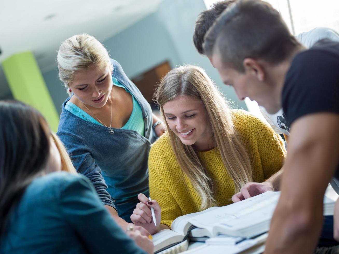 students group  study photo
