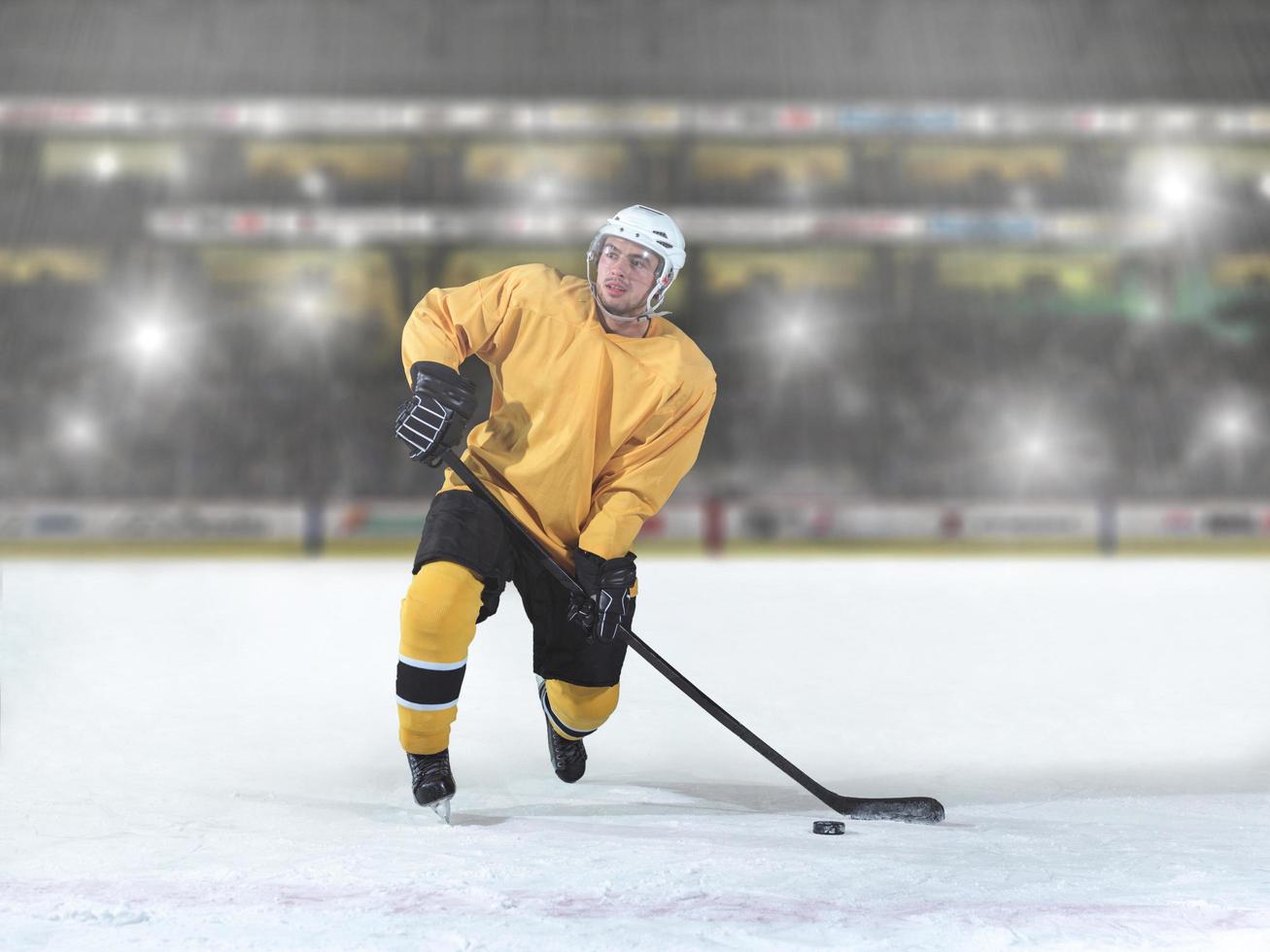 ice hockey player in action photo