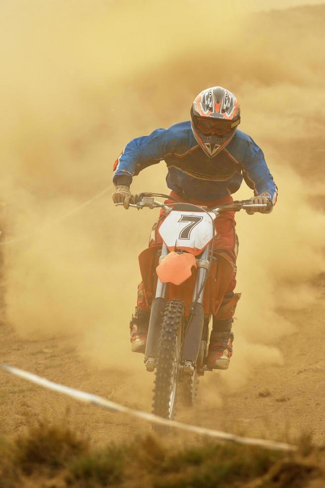 Motocross bike view photo