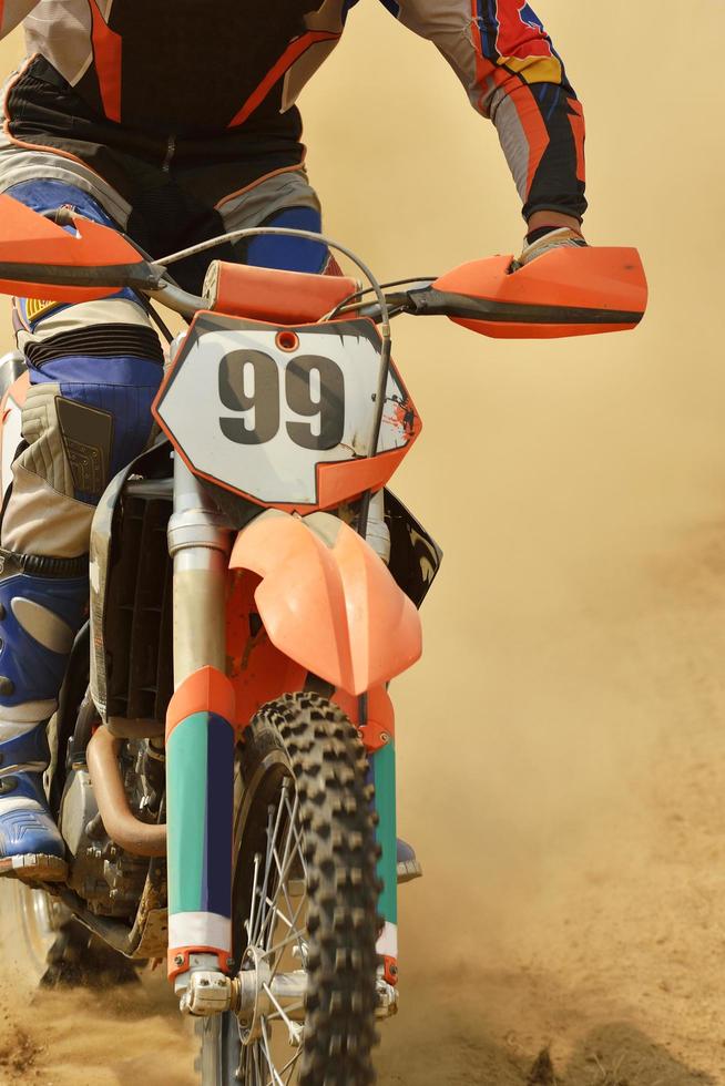 Motocross bike view photo