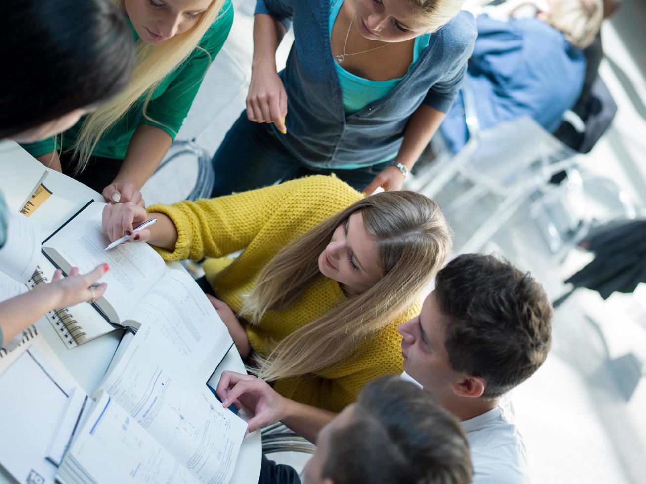 students group  study photo