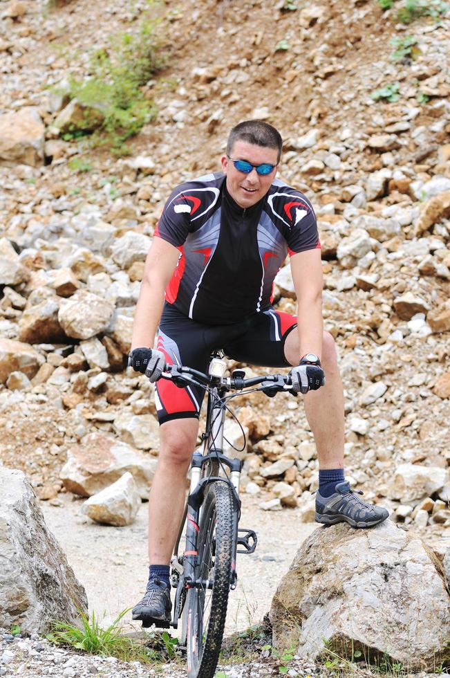 mountain bike view photo