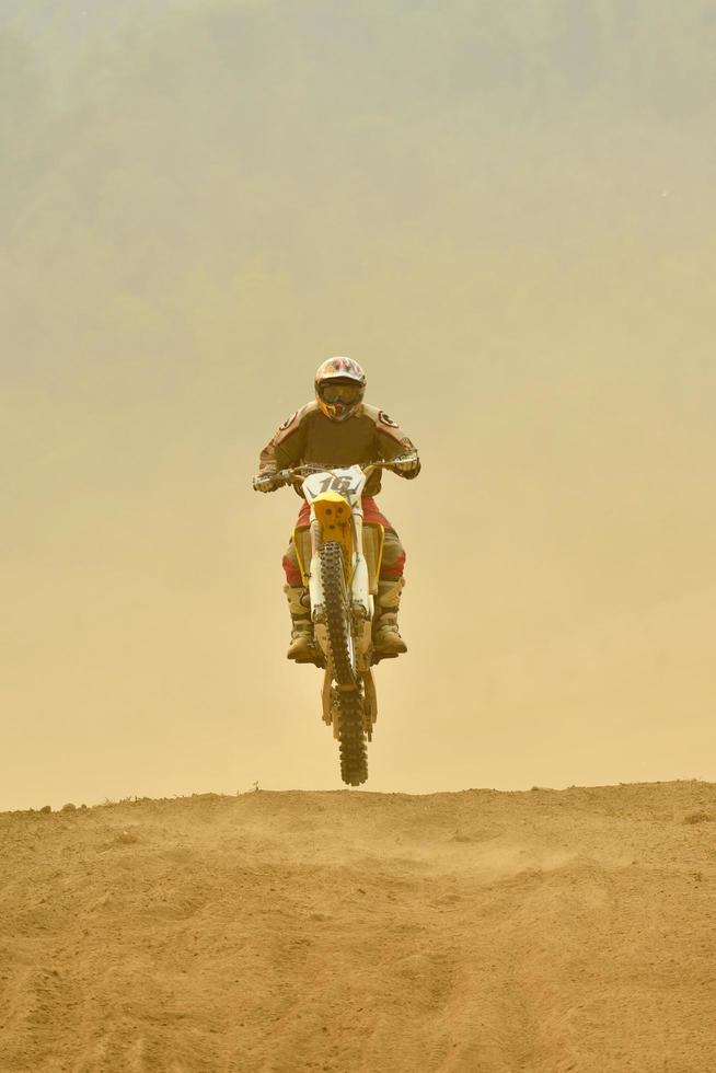 Motocross bike view photo