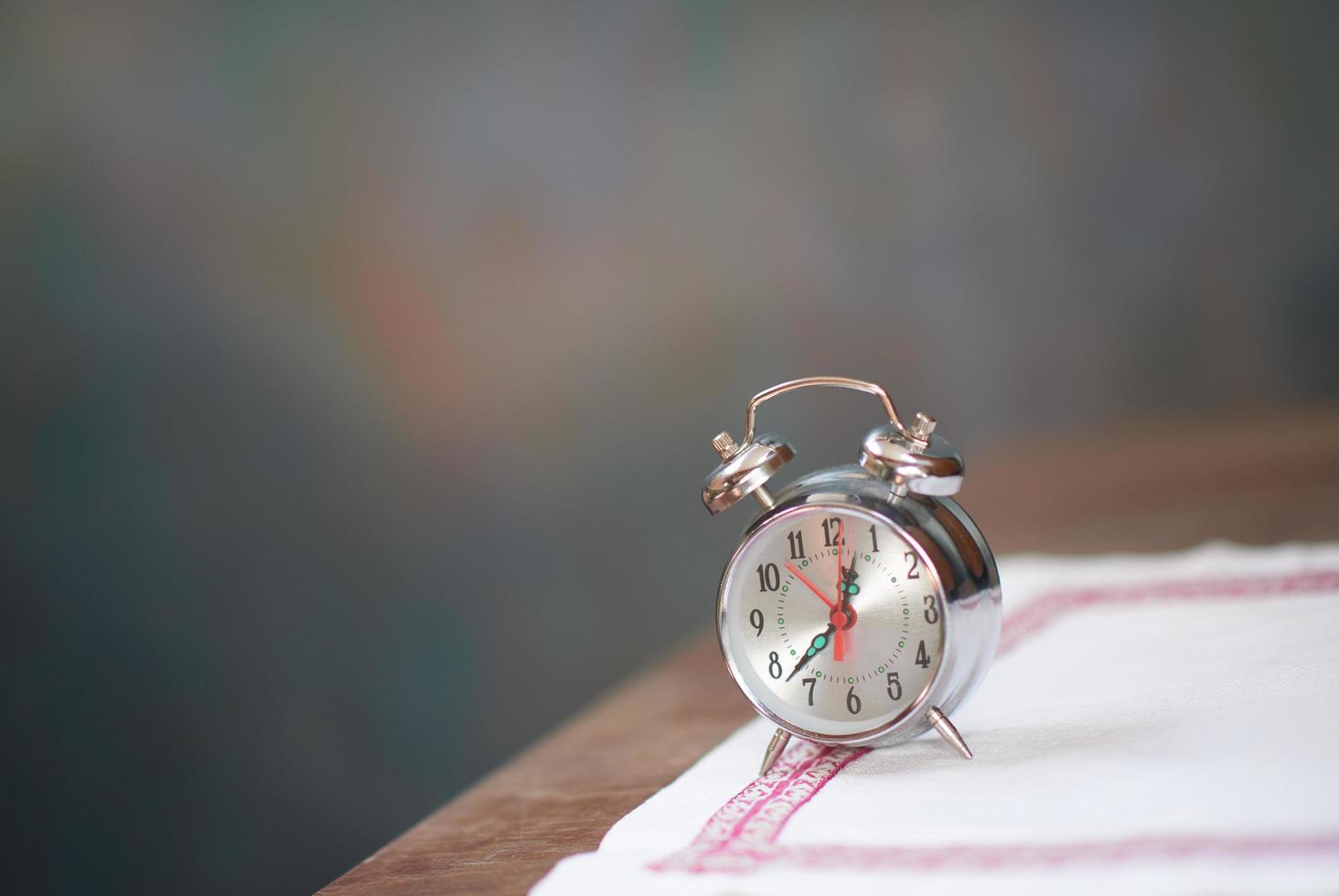 retro old clock photo