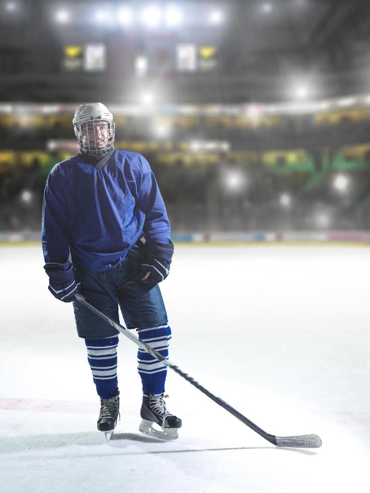 hockey player portrait photo