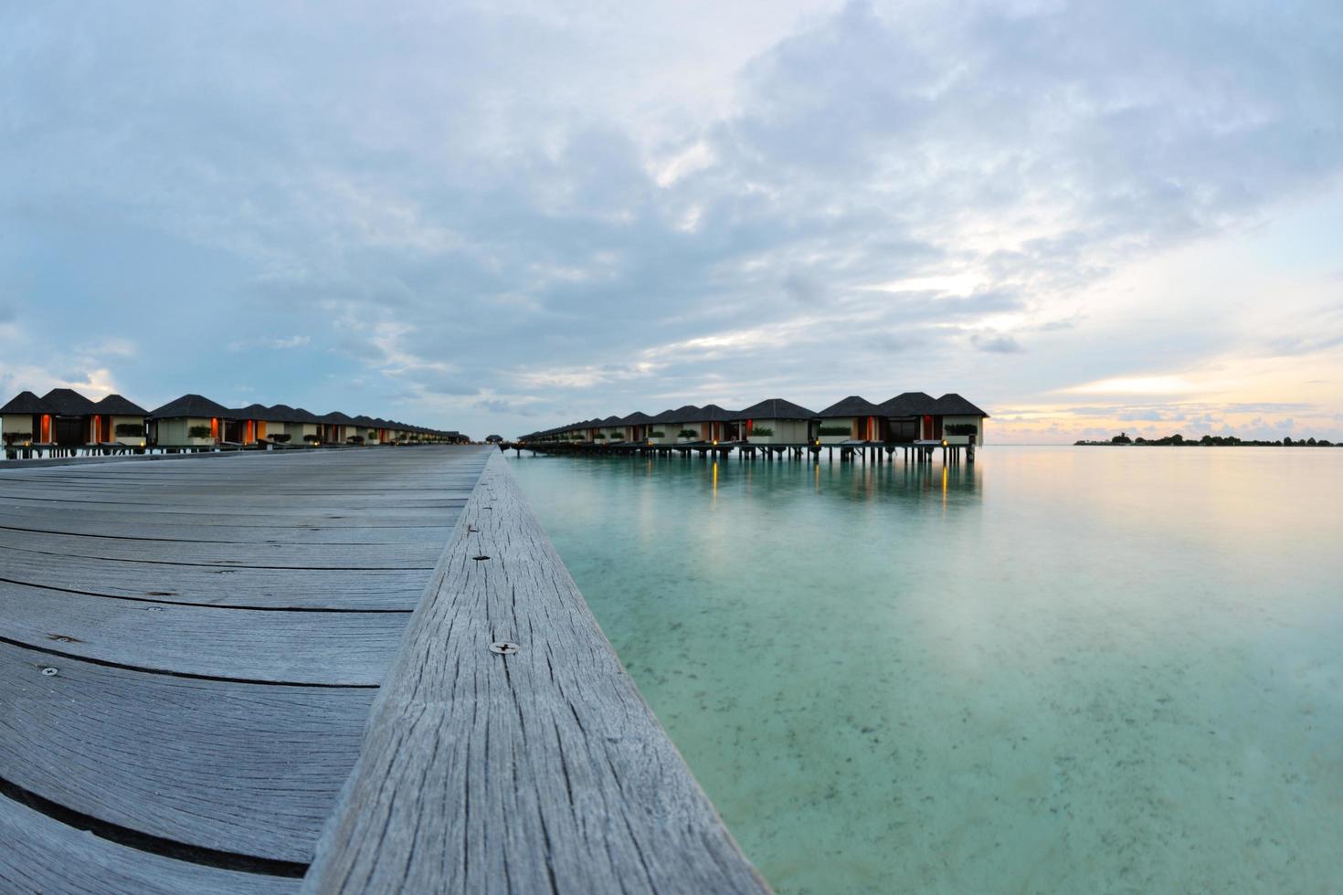 Tropical beach view photo