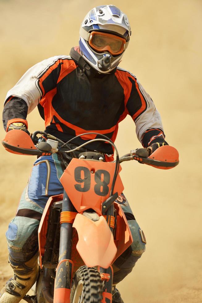 Motocross bike view photo