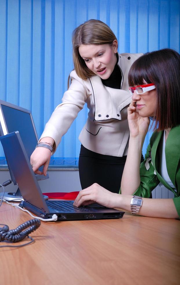 Business professionals working photo