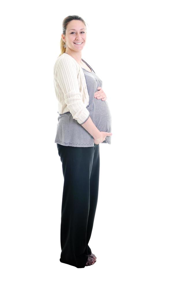 retrato de mujer embarazada foto