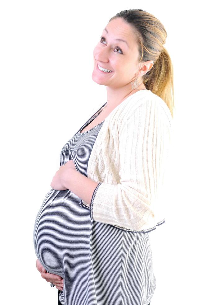 retrato de mujer embarazada foto