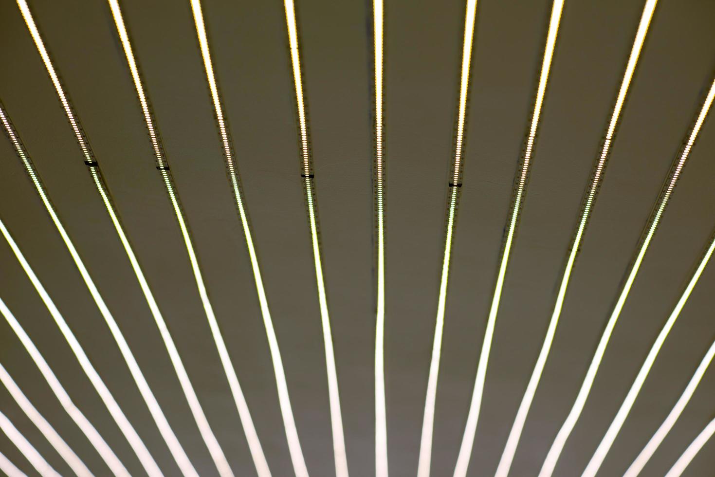 close up of led lights tape photo