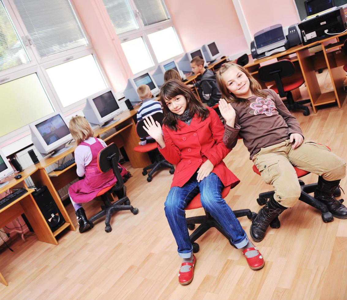 it education with children in school photo