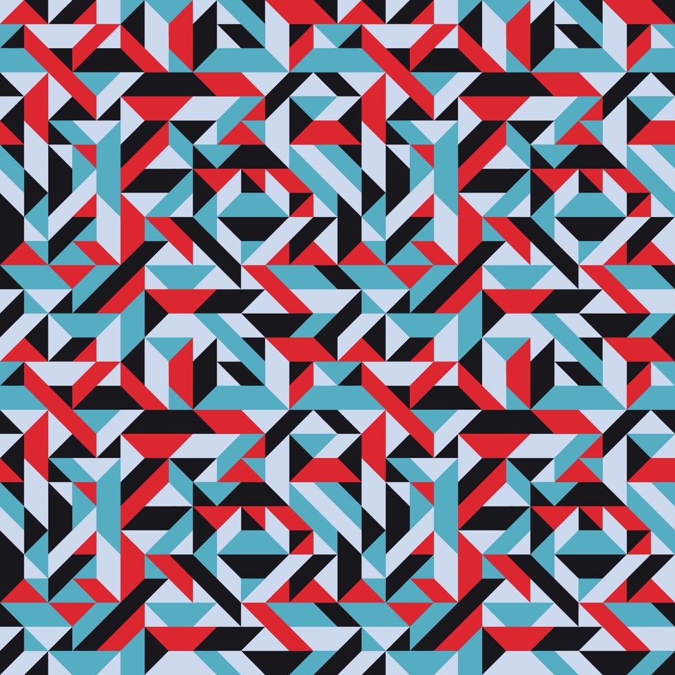 fondo de mosaico abstracto, arte pop vector