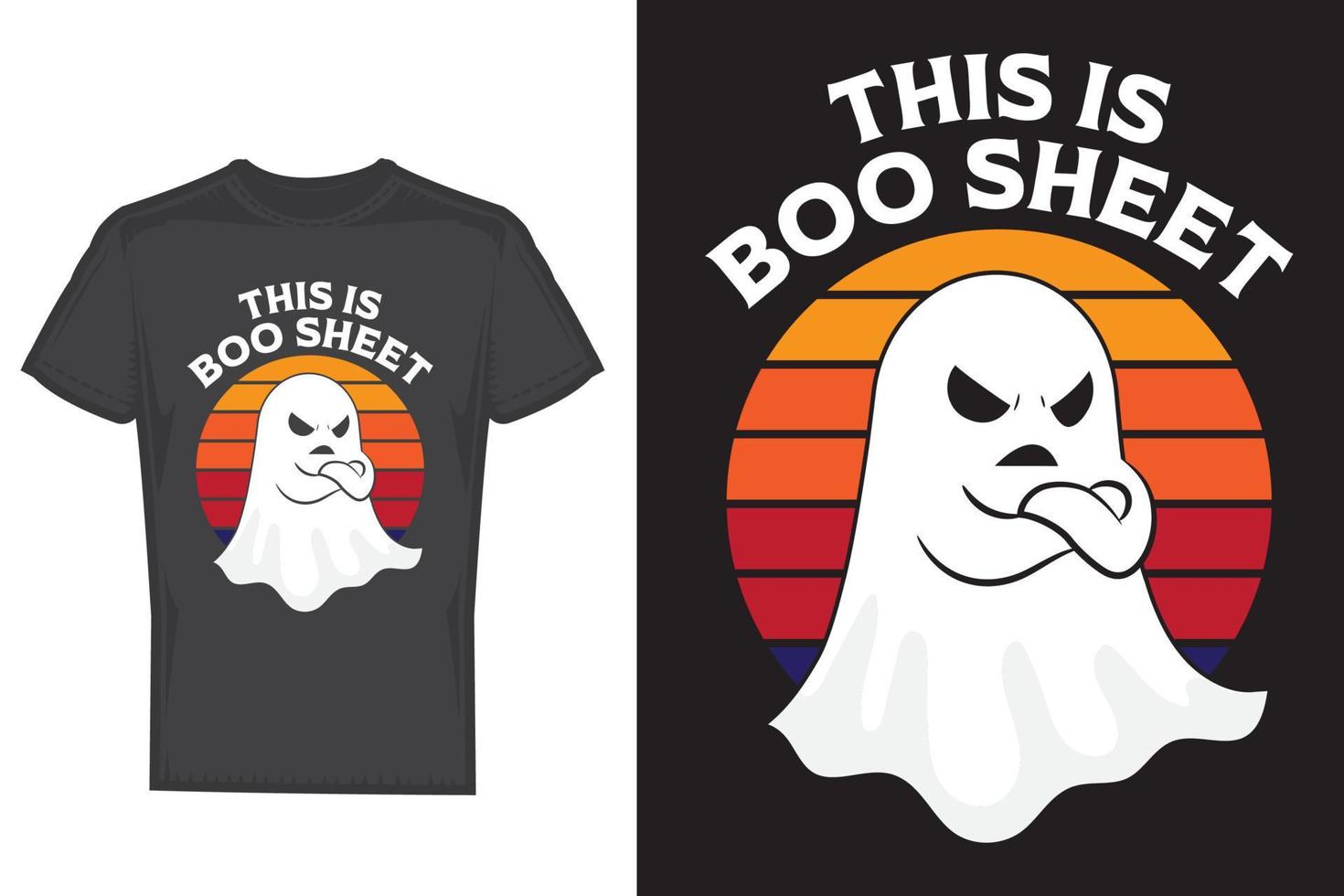 This is Boo Sheet vector