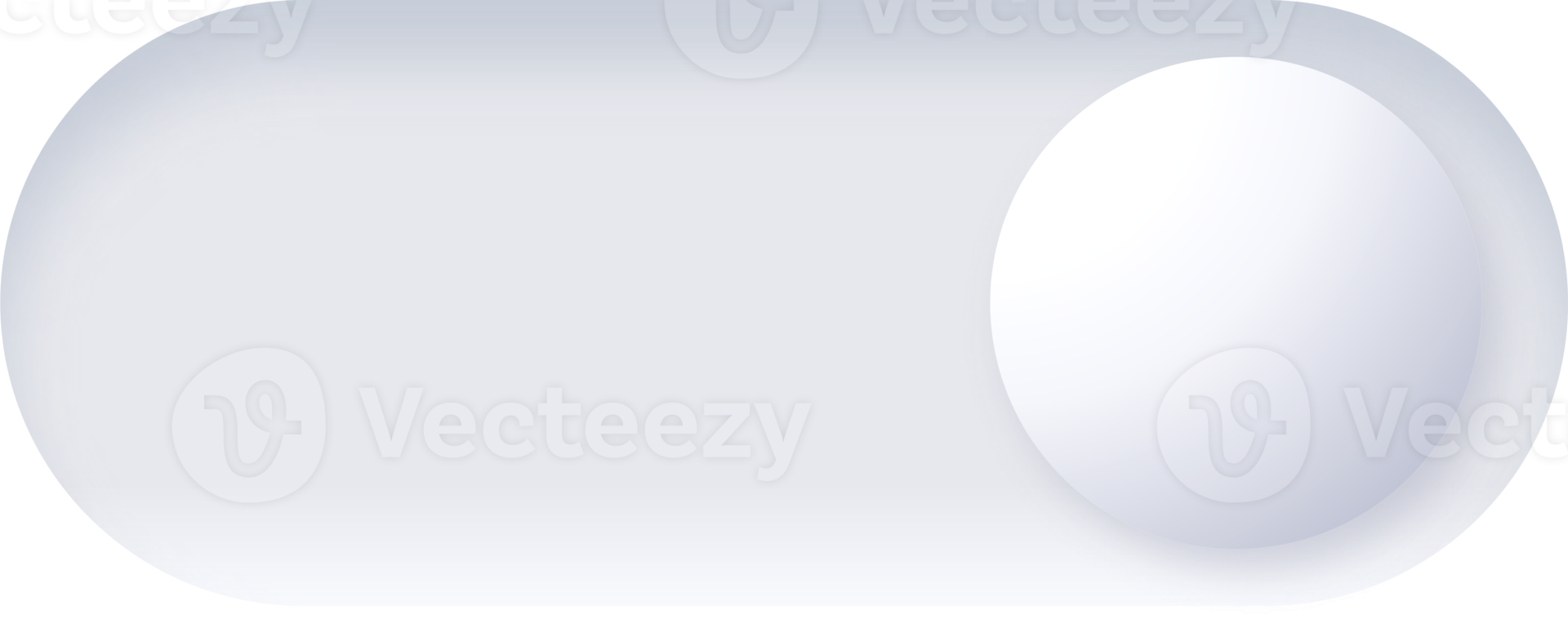 Neumorphism Switch Button 3D png