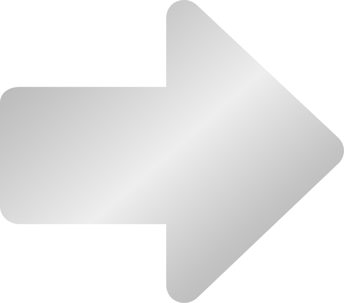 Silver Right Arrow Icon png
