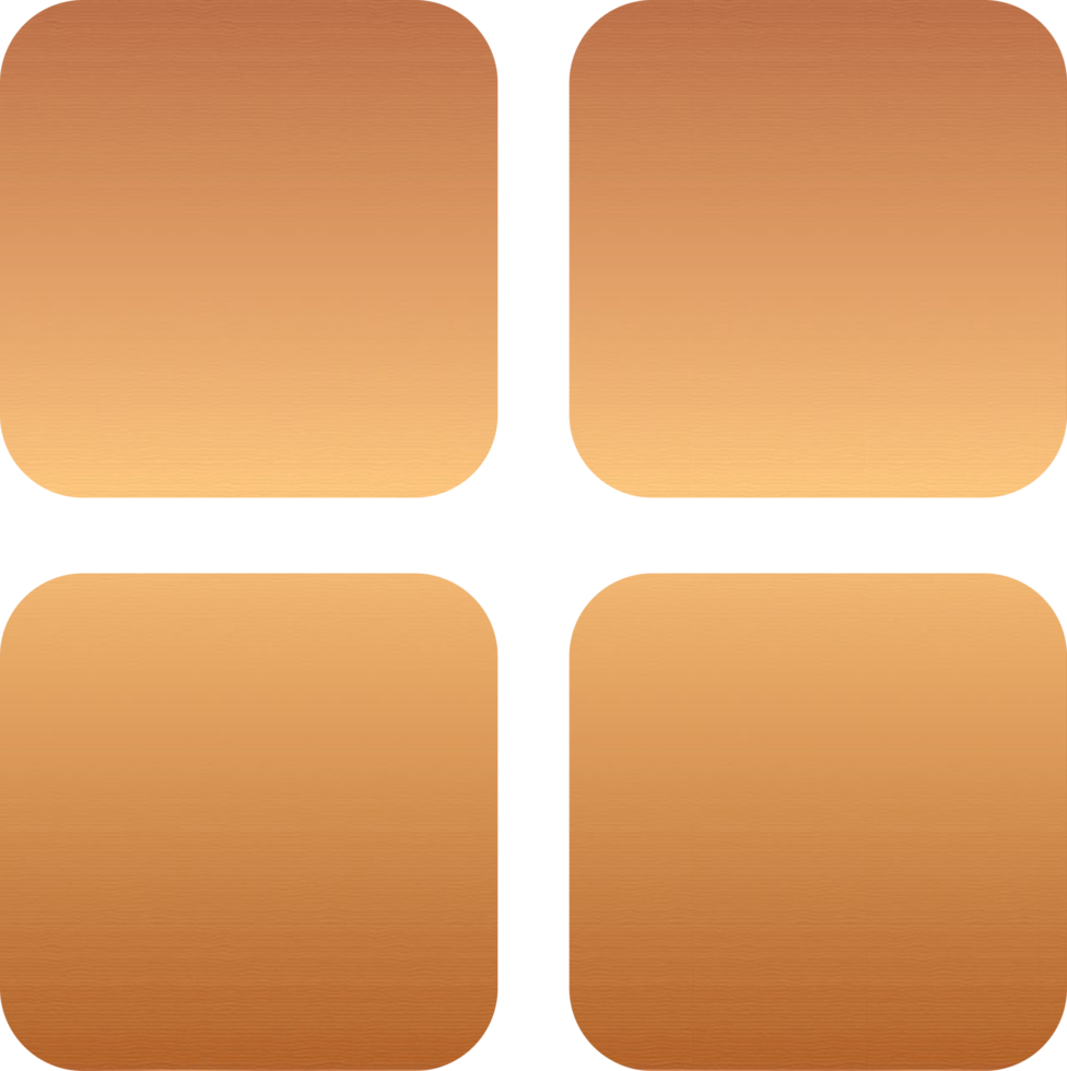 icône de l'application bronze png