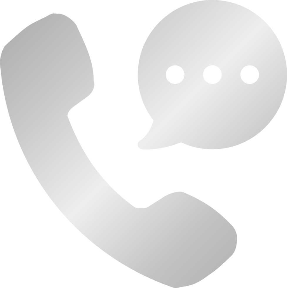 silver- telefon ikon png