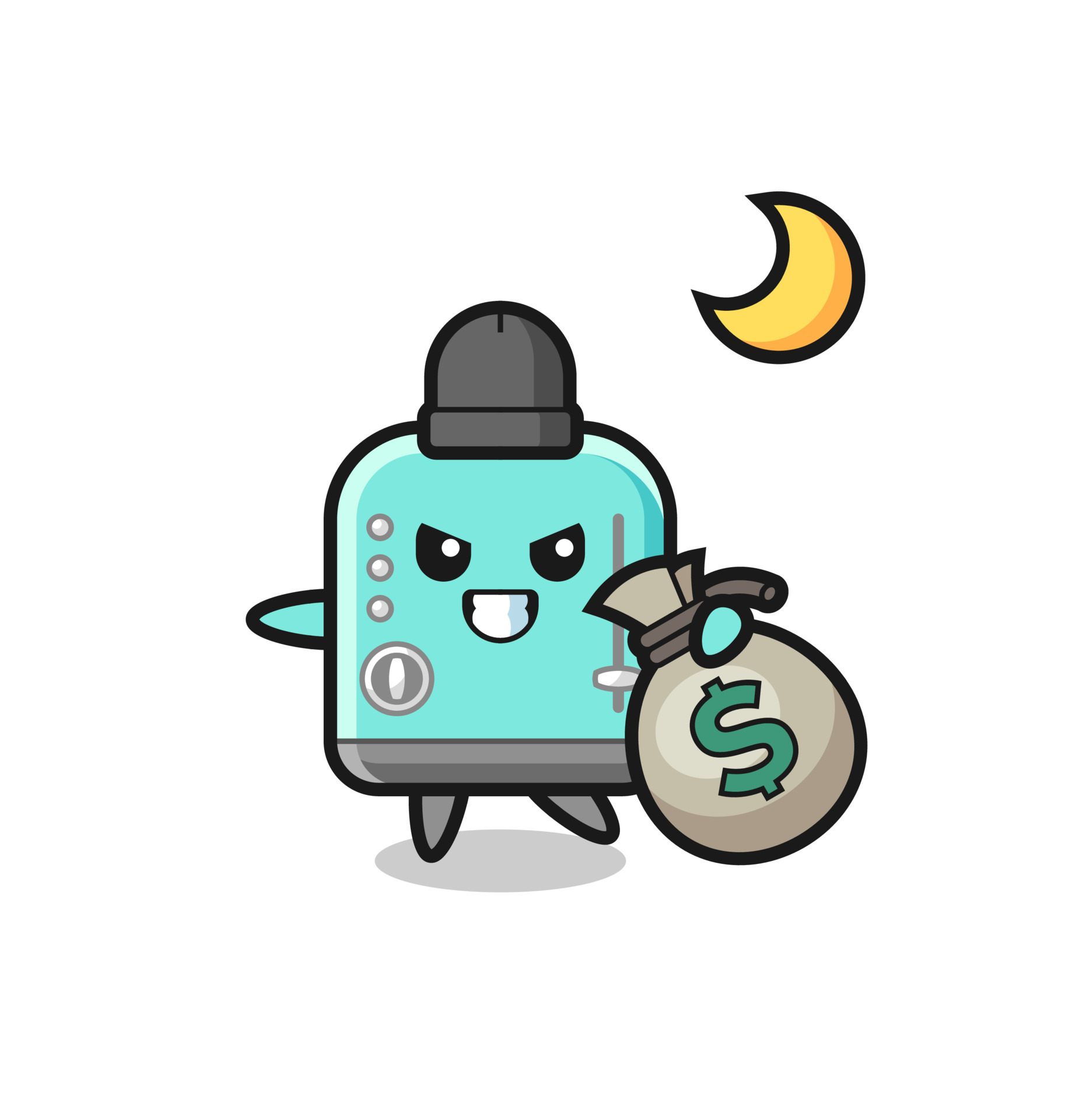 Illustration of toaster cartoon is stolen the money 11934824 Vector Art at Vecteezy Illustration of toaster cartoon is stolen the money 11934824 Vector Art at Vecteezy