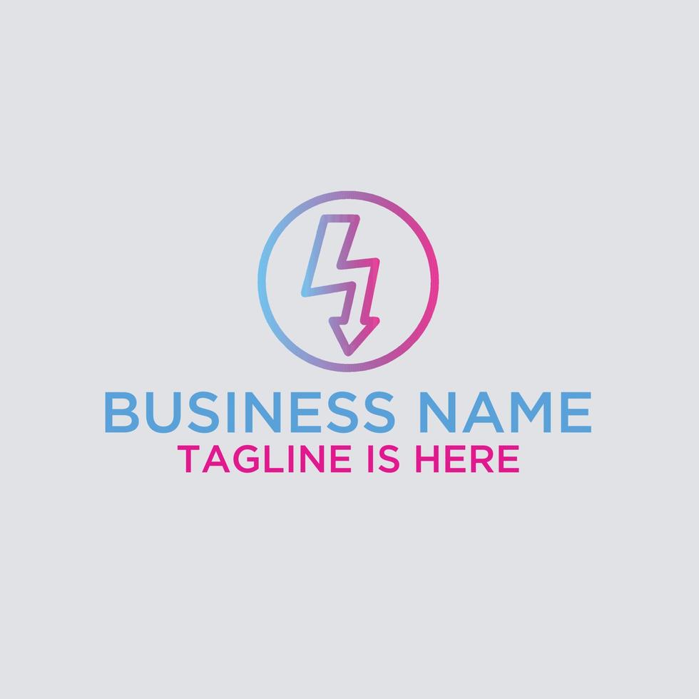 Modern Logo design template Editable EPS file vector