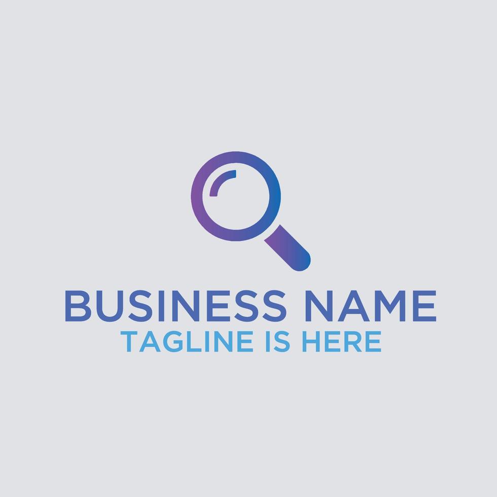 Search icon, One of set web icons Vector logo.