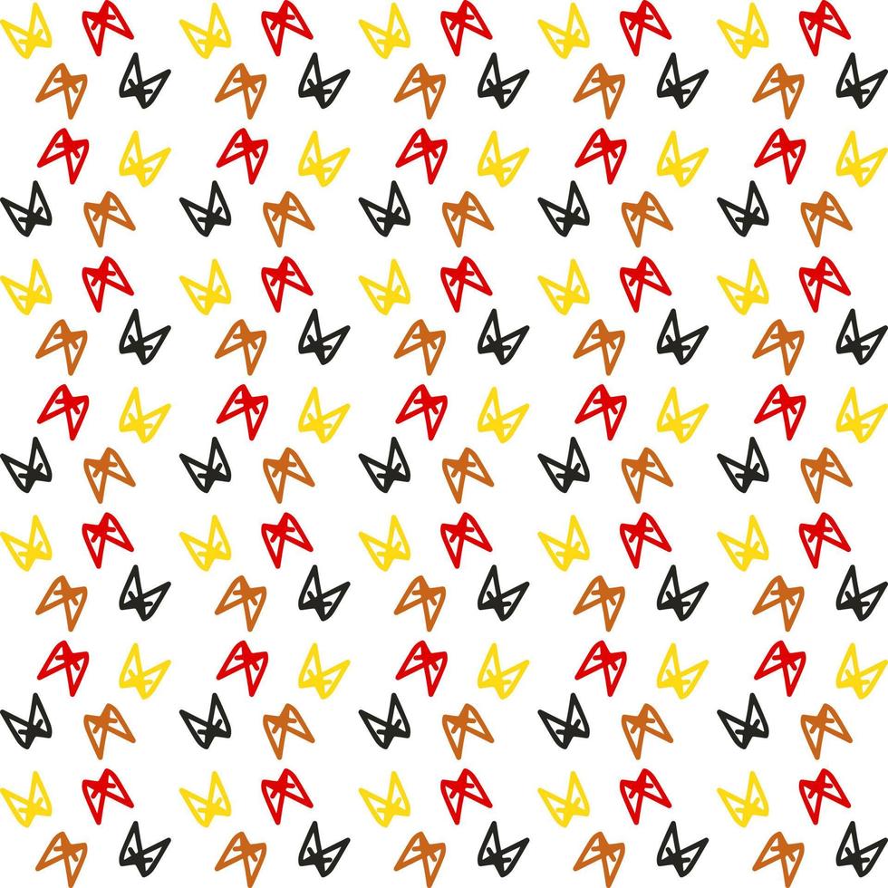 Pattern design template with ornament motif. repeat and seamless textile. decorative graphic in flat style vector