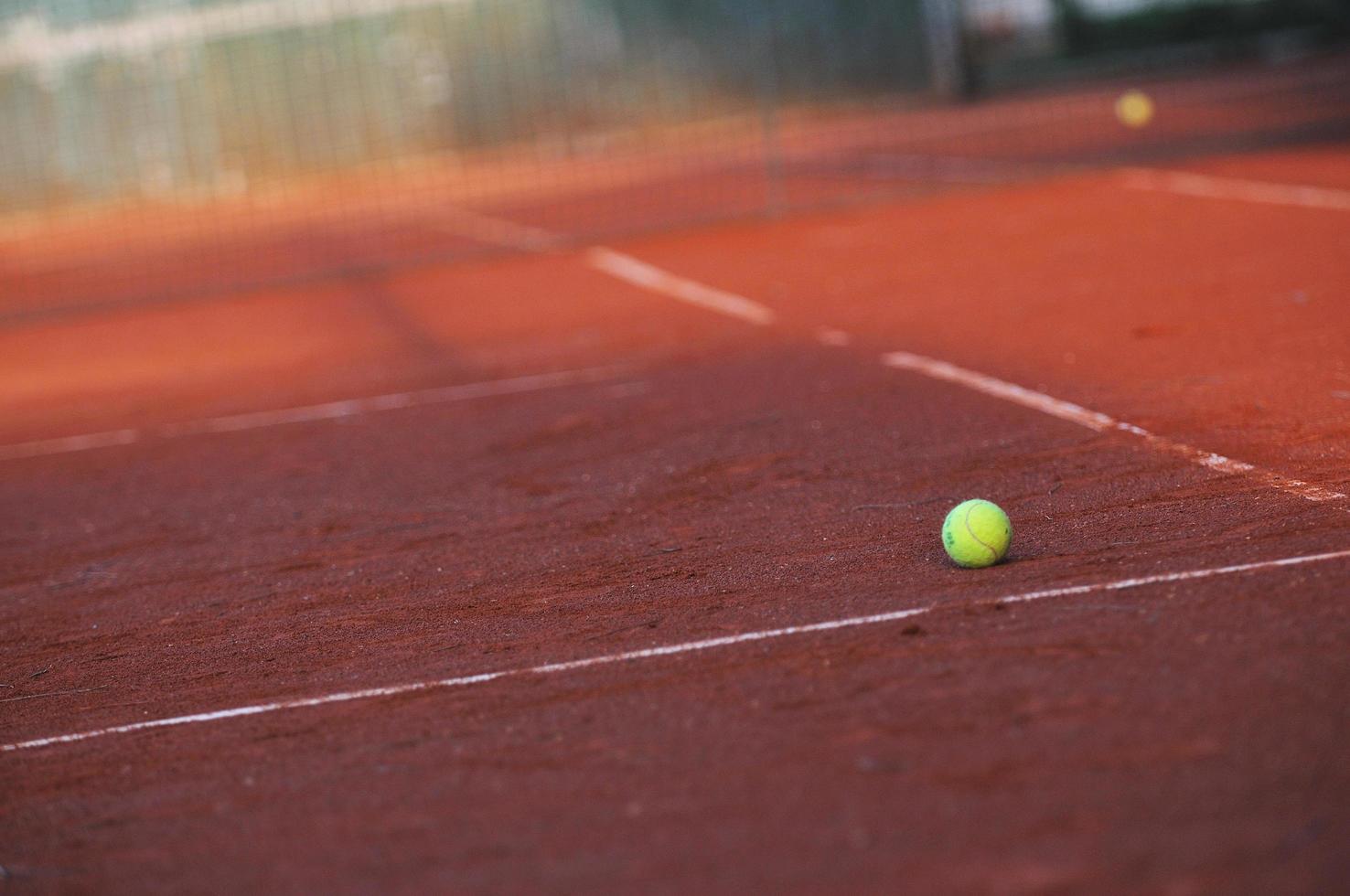 hombre de tenis vista foto