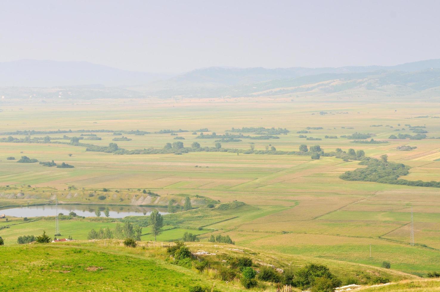 meadow landscape view photo